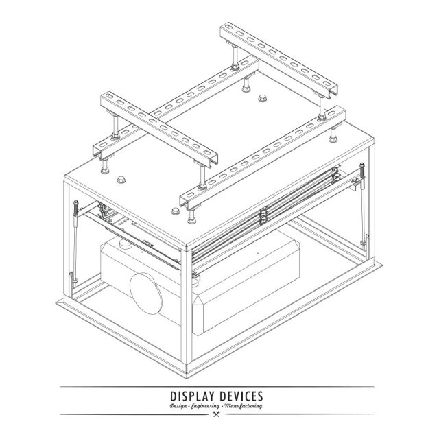 Display Devices DL3B DataLift Series Projector Lifts